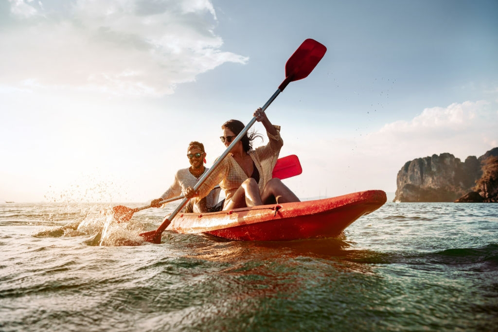 occhiali sportivi canoa surf